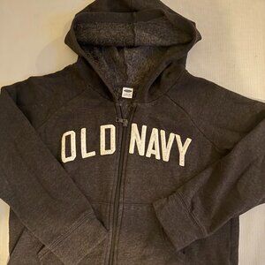 Boys- Large/10-12 Gray Hoodie